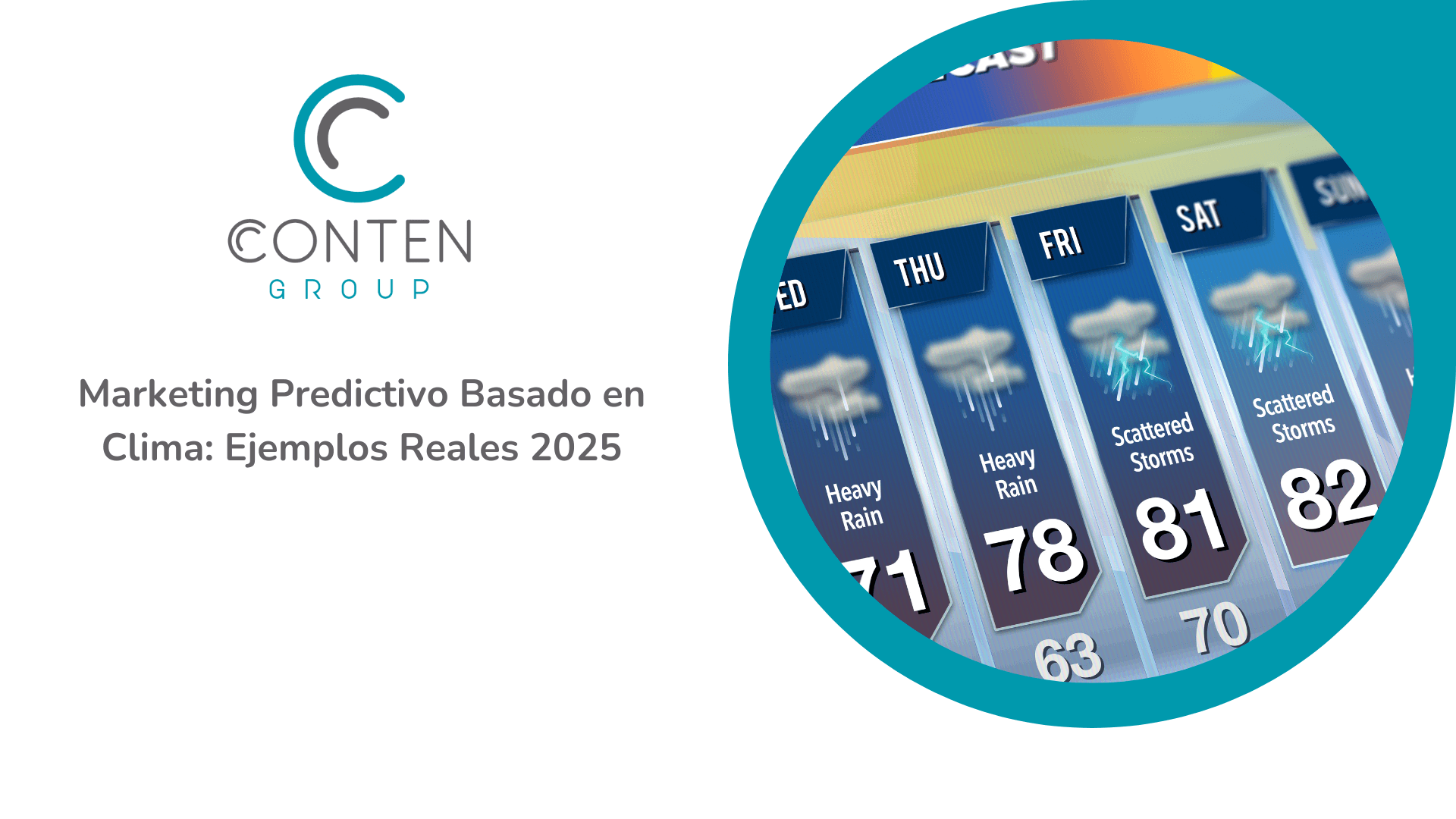 Marketing Predictivo Basado en Clima: Ejemplos Reales 2025